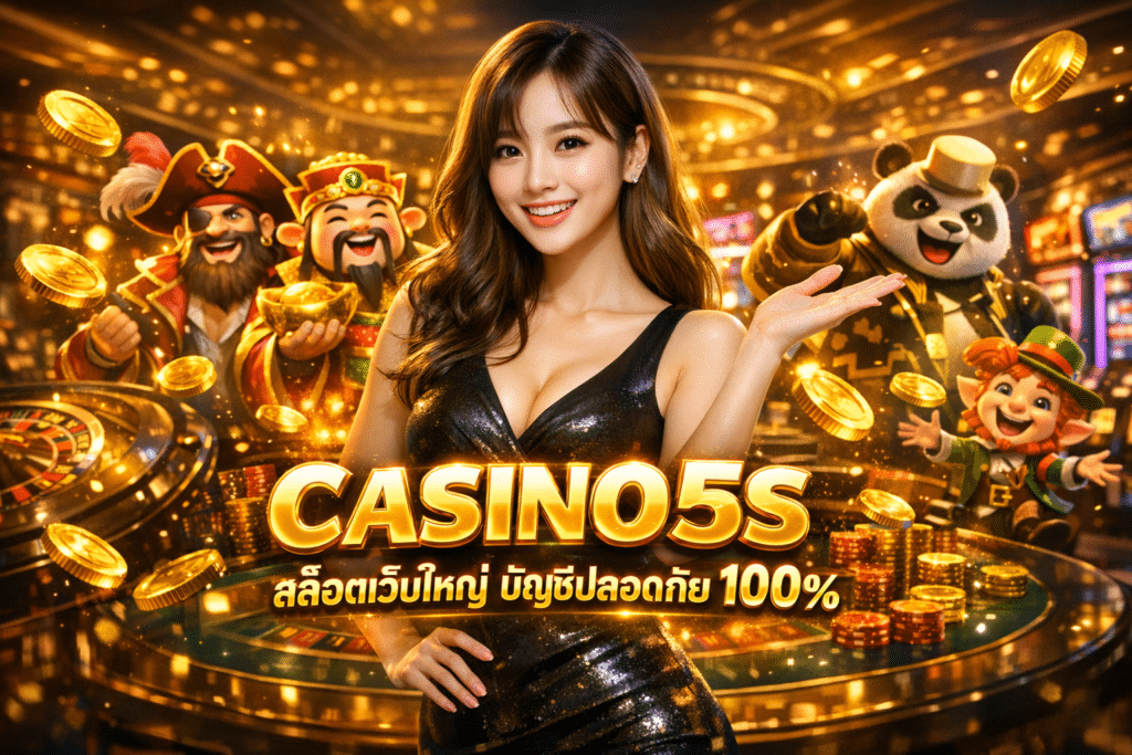 CASINO5S สล็อตเว็บใหญ่ บัญชีปลอดภัย 100%
