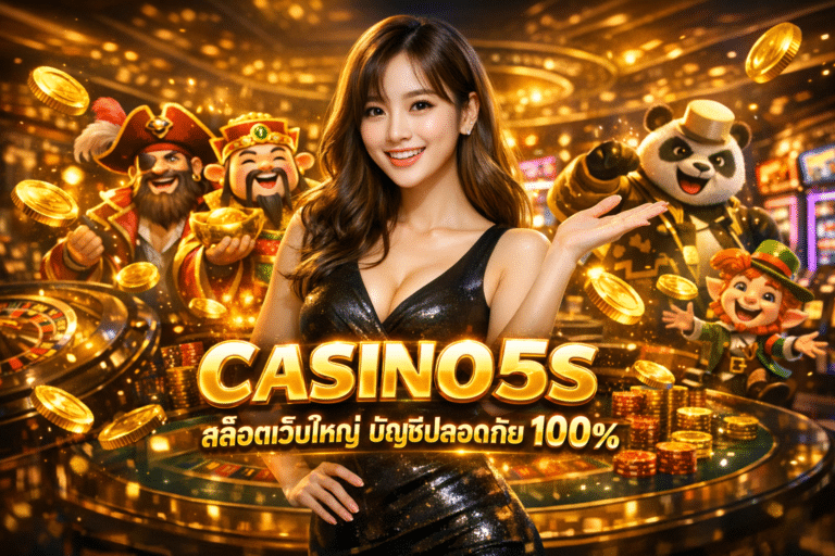 CASINO5S สล็อตเว็บใหญ่ บัญชีปลอดภัย 100%