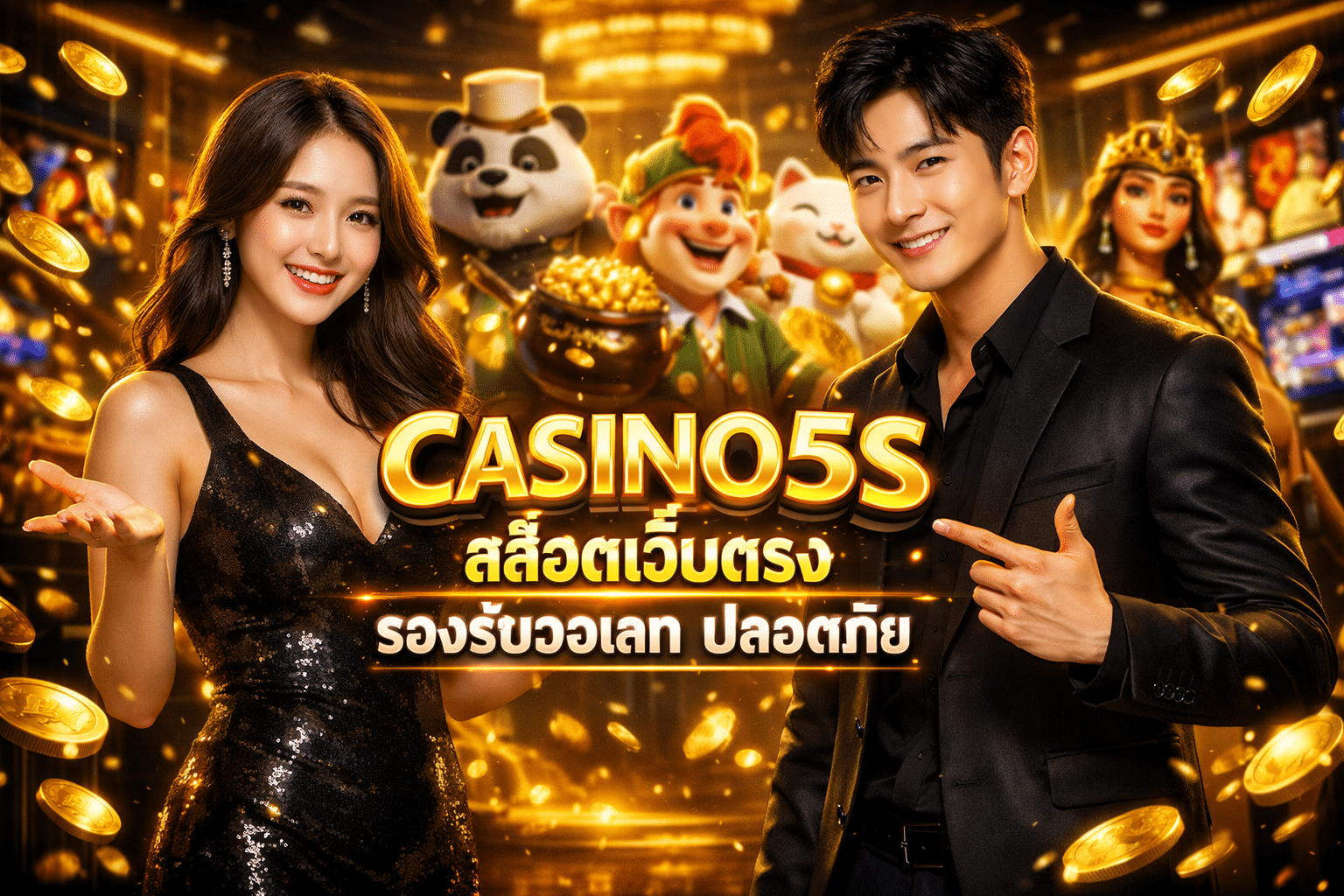 CASINO5S สล็อตเว็บตรง รองรับวอเลท ปลอดภัย