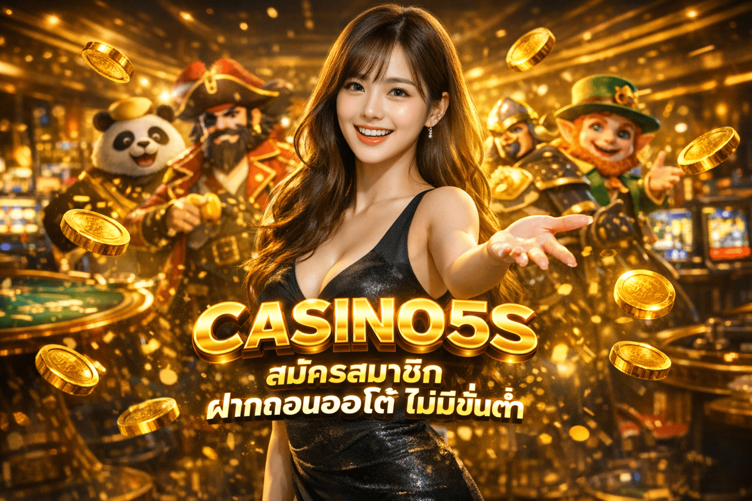 CASINO5S สมัครสมาชิก ฝากถอนออโต้ ไม่มีขั้นต่ำ