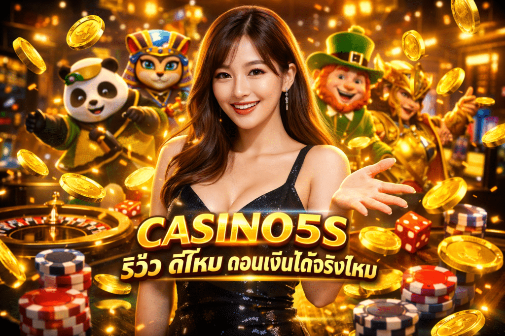 CASINO5S รีวิว ดีไหม ถอนเงินได้จริงไหม